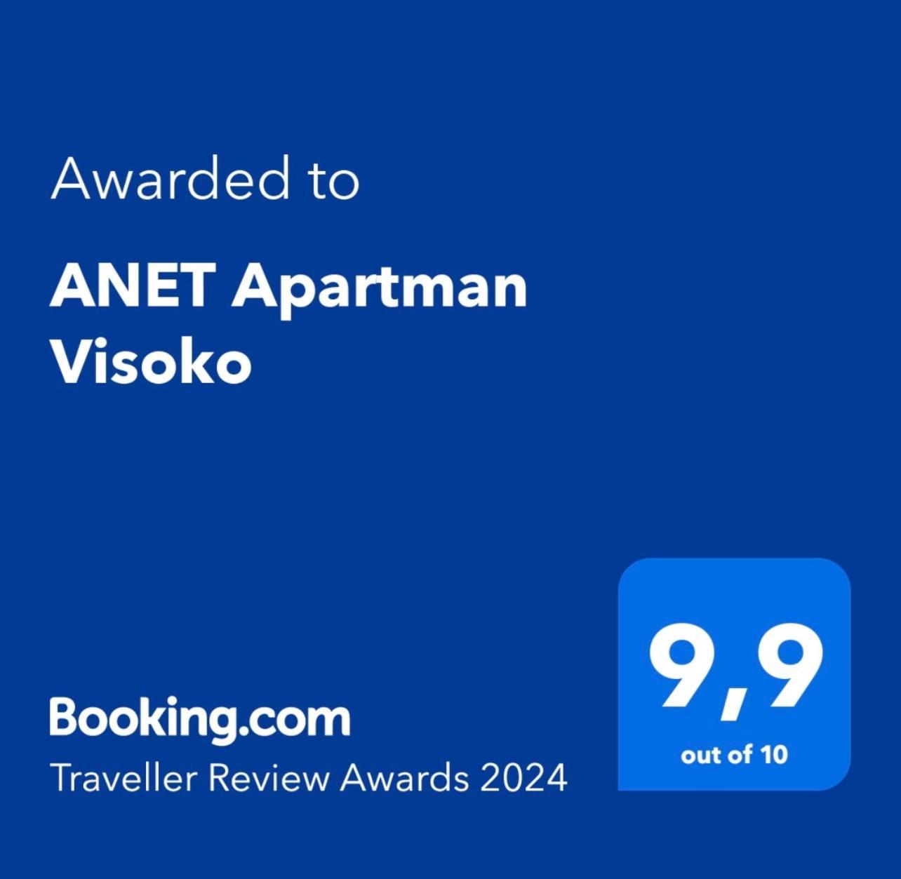 Appartamento Anet Apartman Visoko Esterno foto