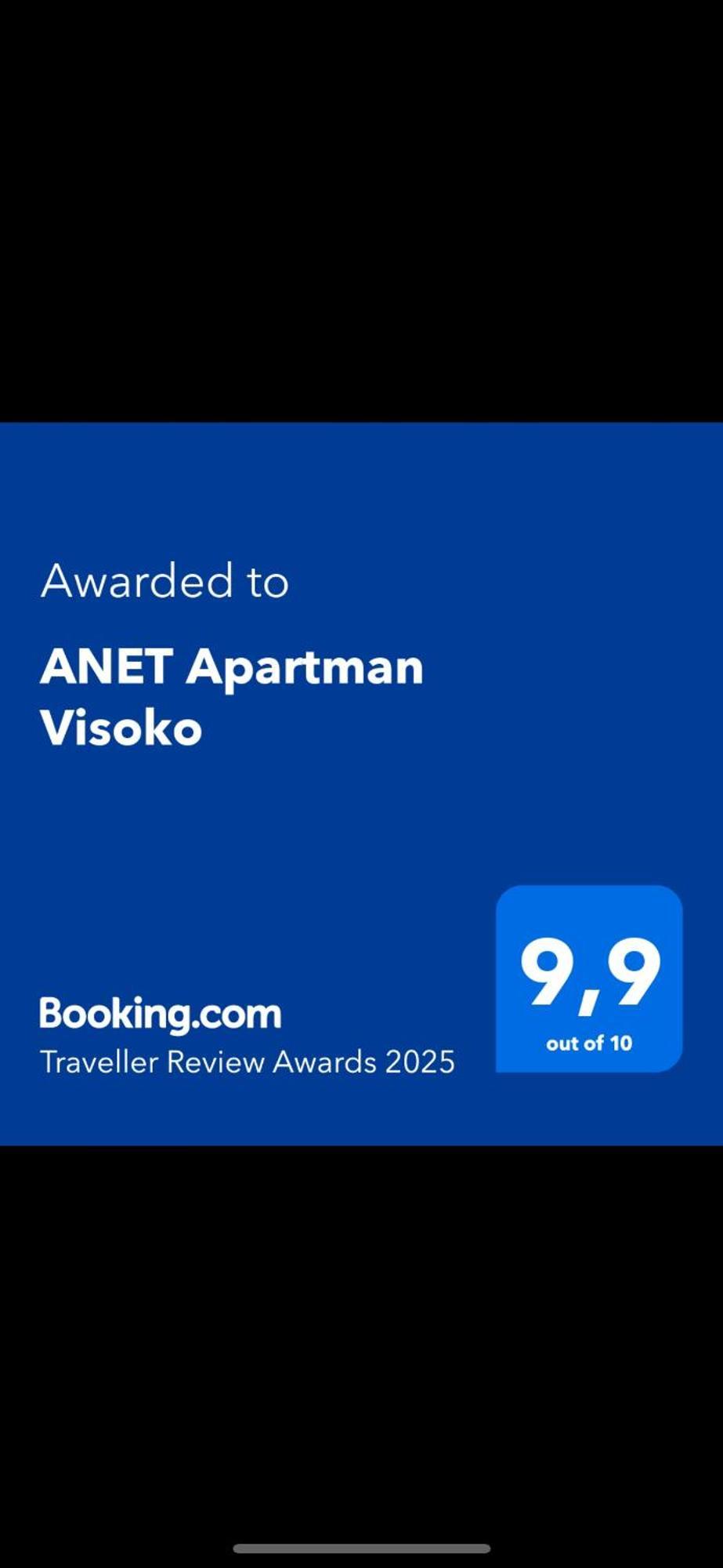 Anet Apartman Visoko Esterno foto